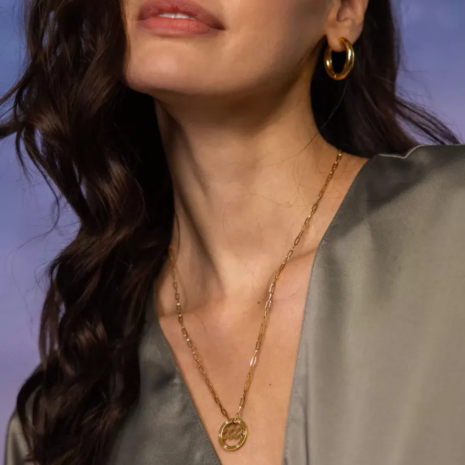 PURELEI Necklaces*Aquarius Zodiac Symbol Necklace