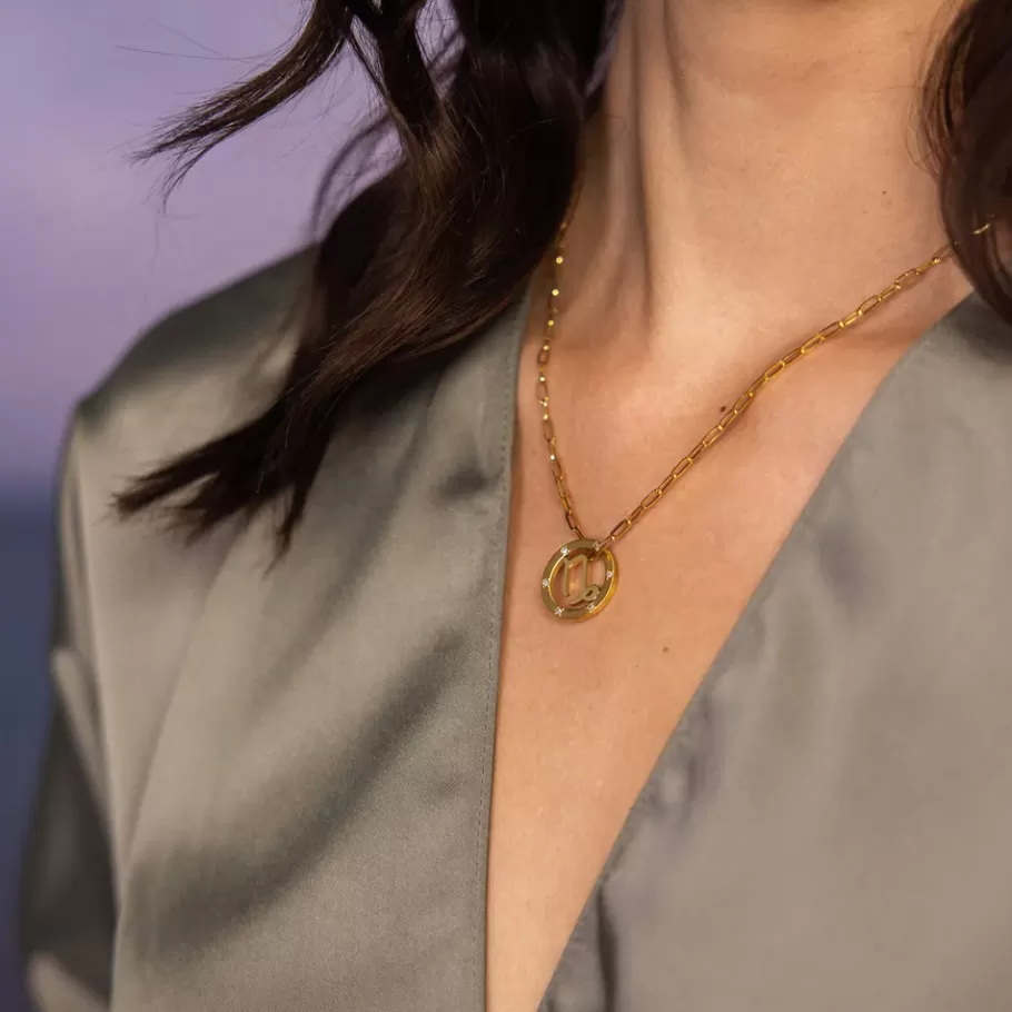 PURELEI Necklaces*Capricorn Zodiac Symbol Necklace