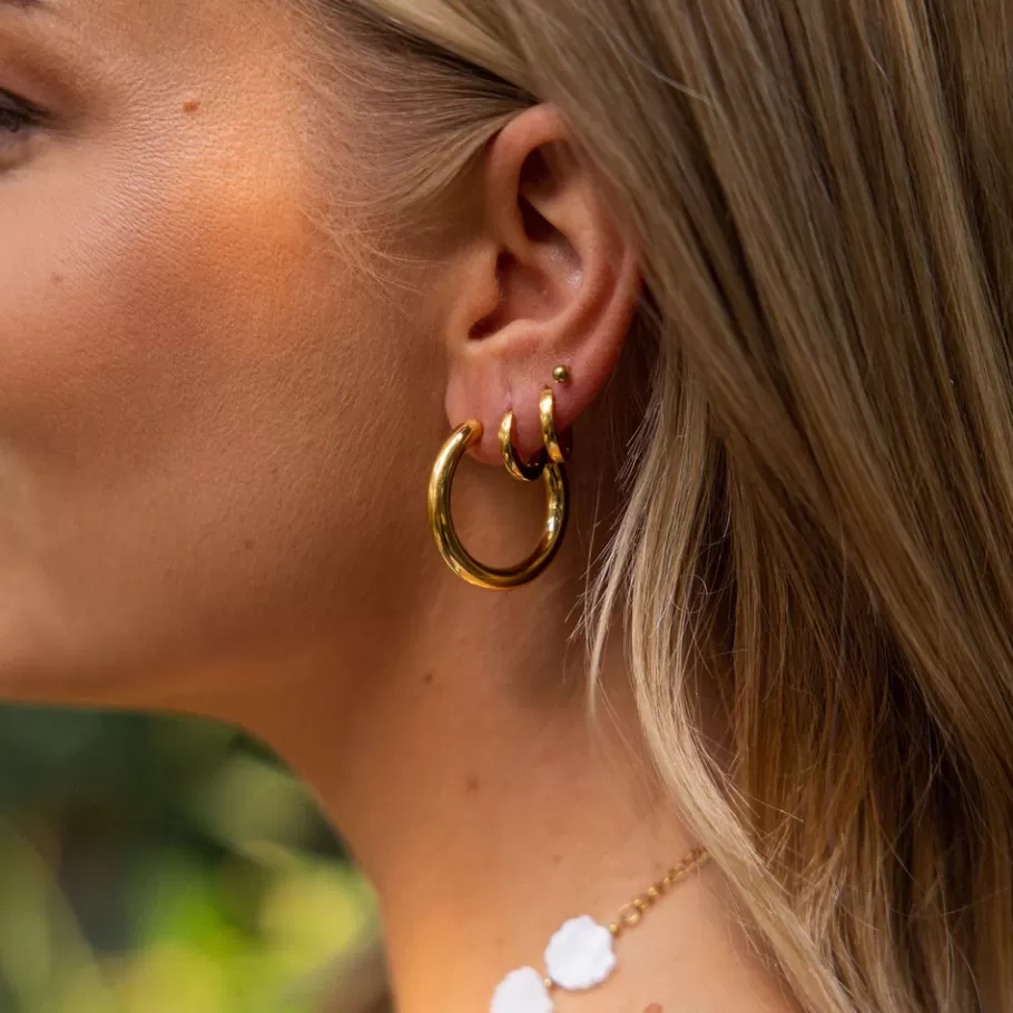 PURELEI Earrings*Hoops Kumu O